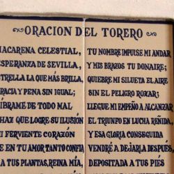 La prière des toréadors- Séville 2007