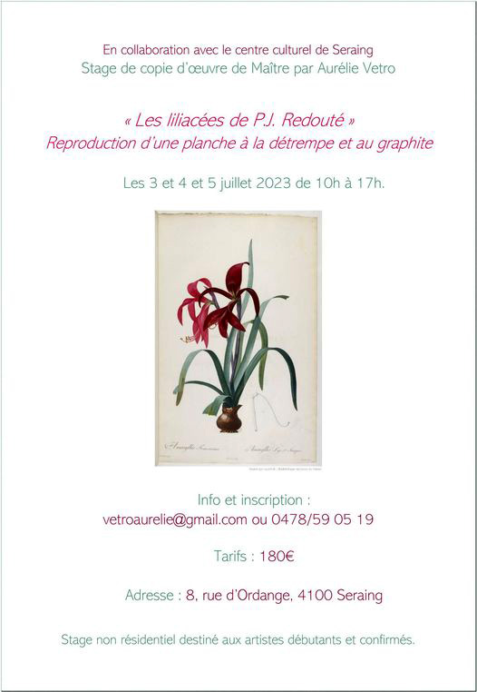 Le liliacées de P.J. Redouté