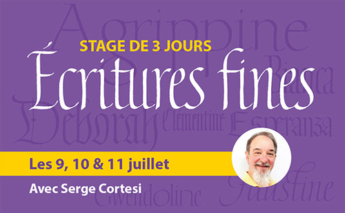 Écritures fines