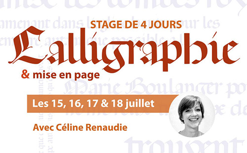 Calligraphie et mise en page