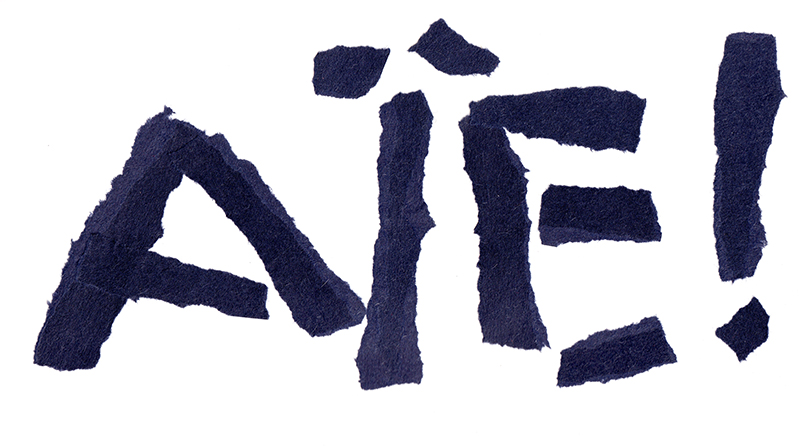 Lettres de papier
