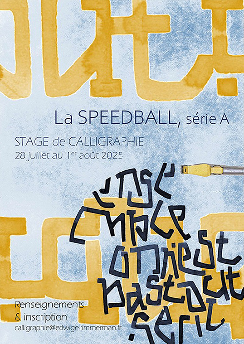 La speedball, série A