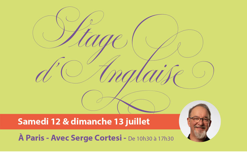 Stage d'anglaise