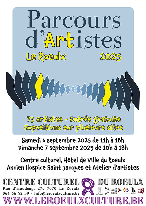 Parcours d'artistes Le Roeulx 2025