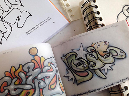 Le graffiti en enluminure