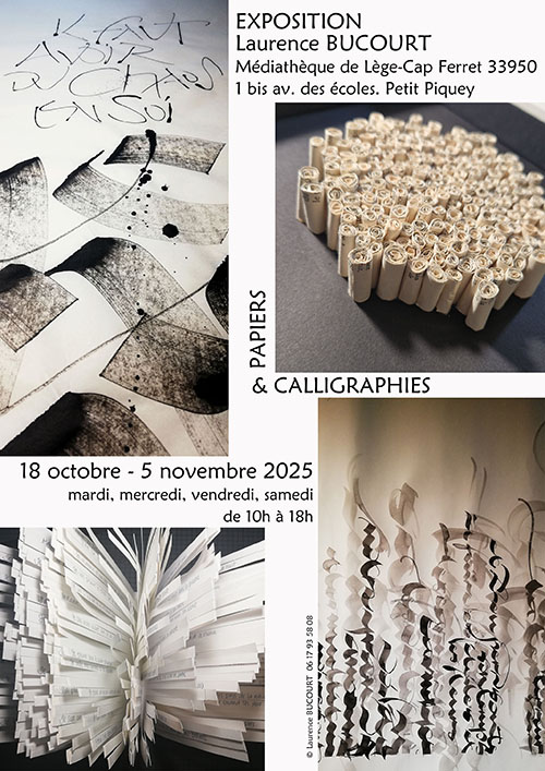 Papiers et calligraphies, Laurence...