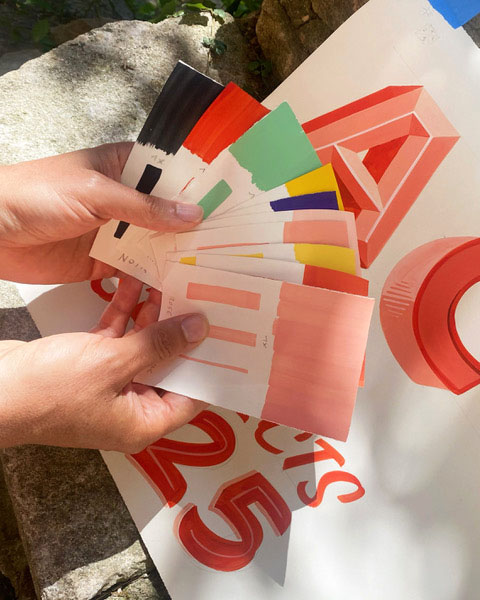 Initiation à la peinture en lettres