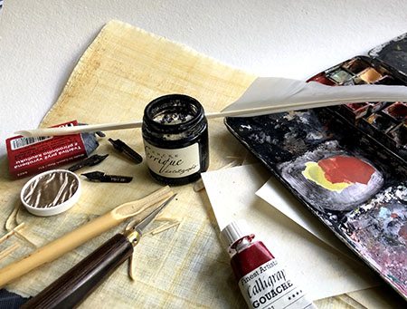 Matières, outils, supports