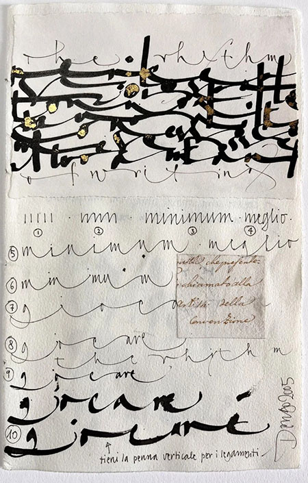 Carnets d'artistes: Le geste humain