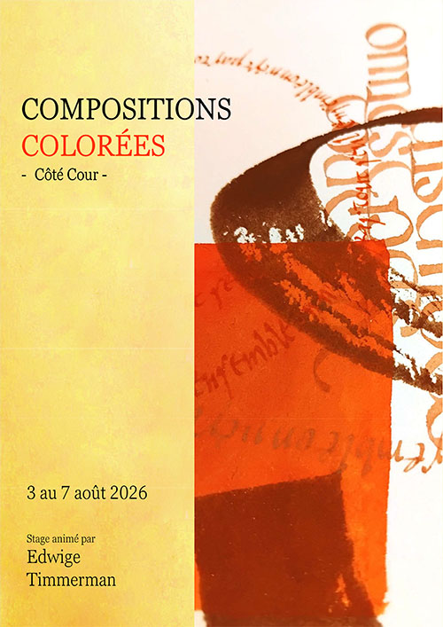 Compositions colorées Côté cour