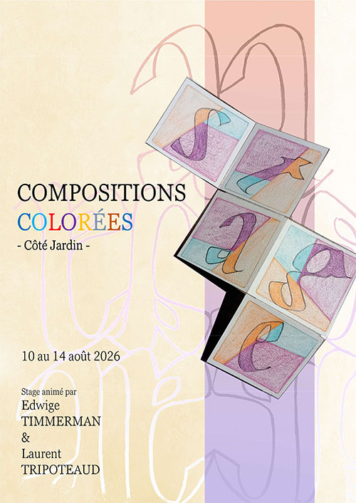 Compositions colorées Côté jardin