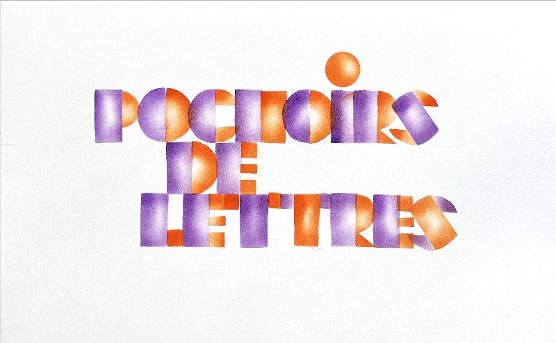 Pochoirs de lettres